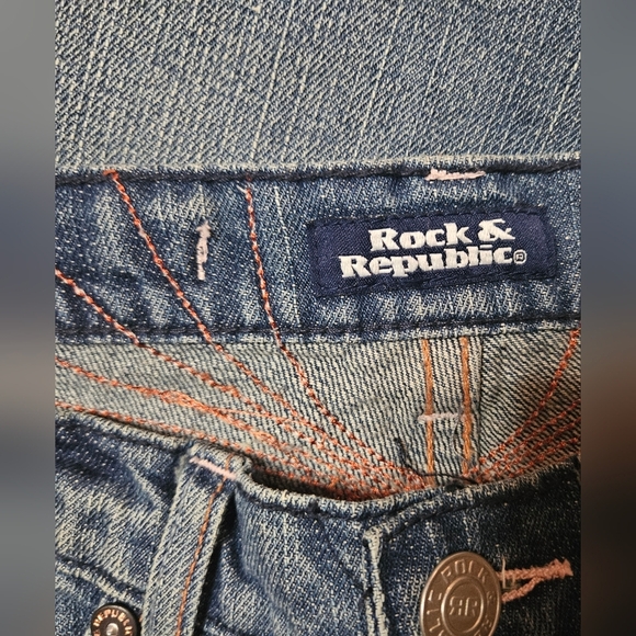 Rock & Republic Classic Vintage Wash Flared Jeans (NWOT) - Picture 8 of 10